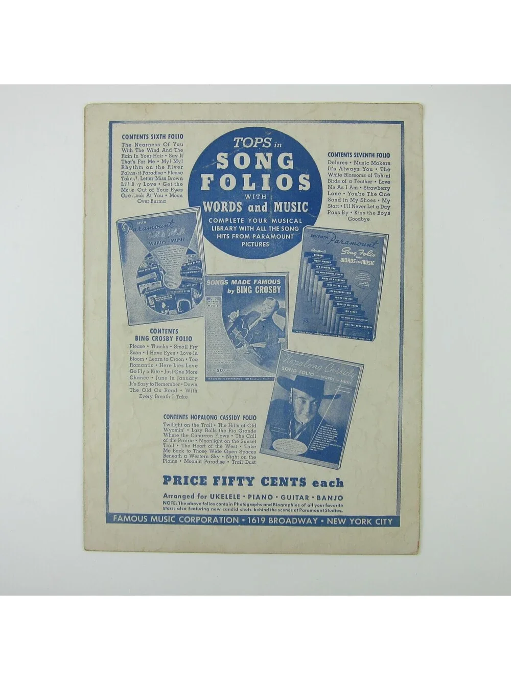 N/A sheet music